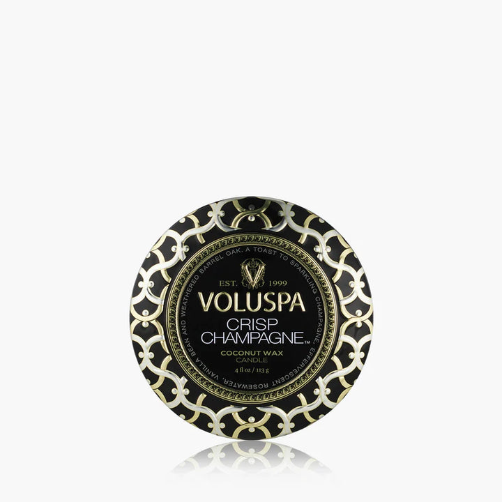Mini Tin Candle Crisp Champagne