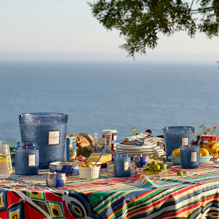 Mini Tin Candle Mediterranean Lemon