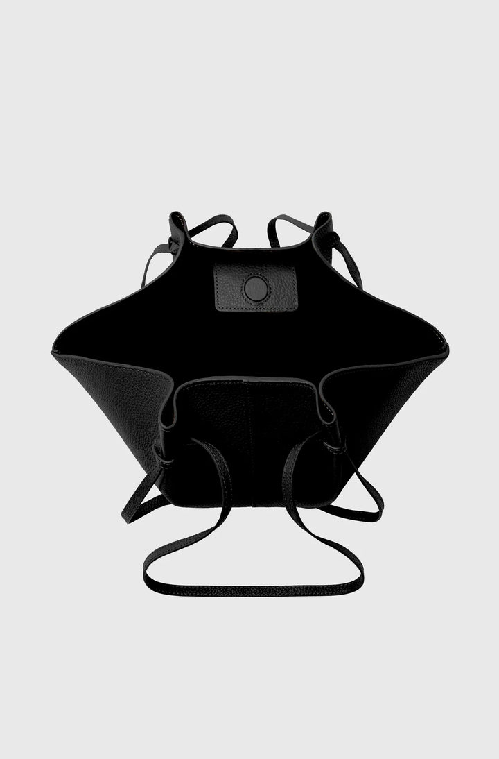 Mochi Pebble Grain Leather Black