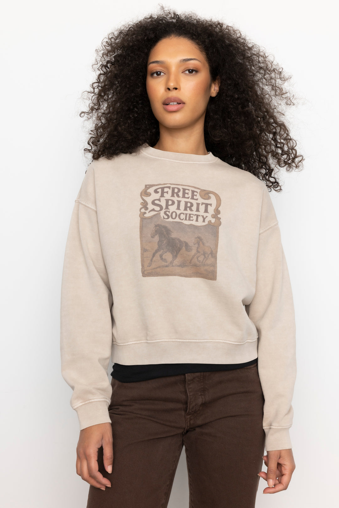 Moira Sweatshirt Greige