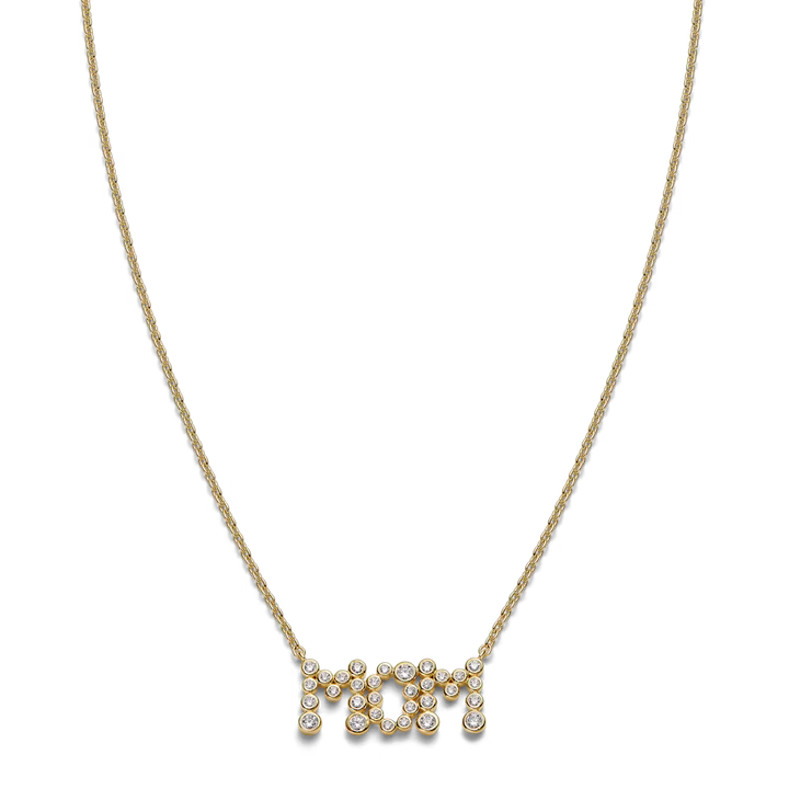 Mom Collet Necklace Gold