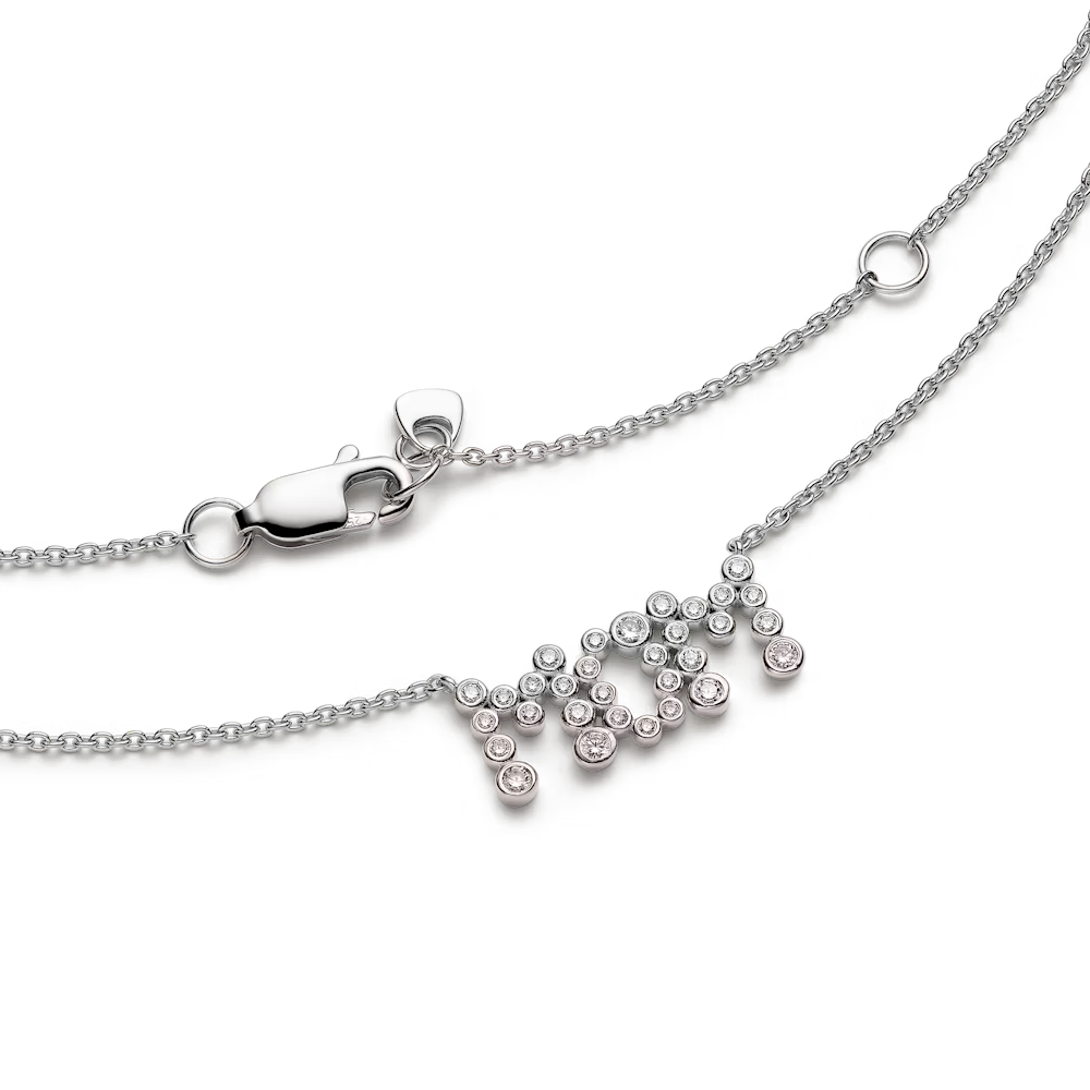 Mom Collet Necklace Silver