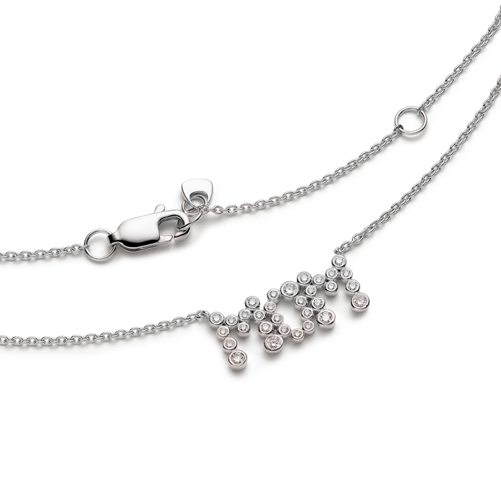 Mom Collet Necklace Silver