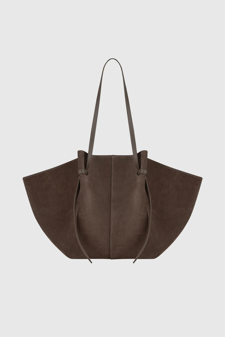 Large Mochi Suede Nutmeg