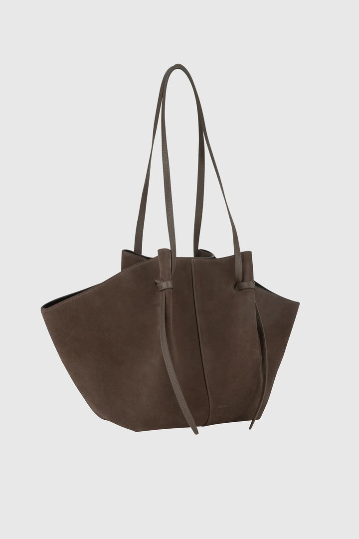 Large Mochi Suede Nutmeg