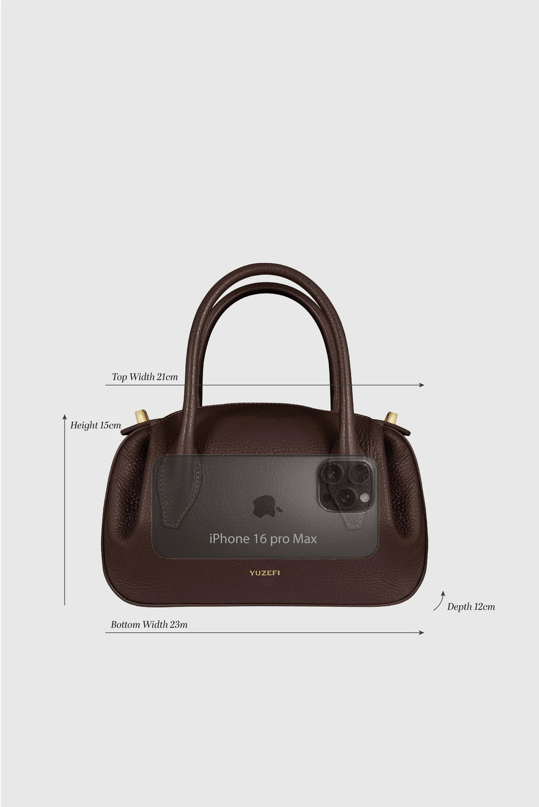 Oyster Mini Duffle Black