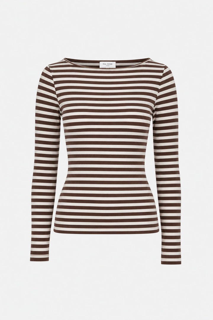 Petronella Rib Boatneck
