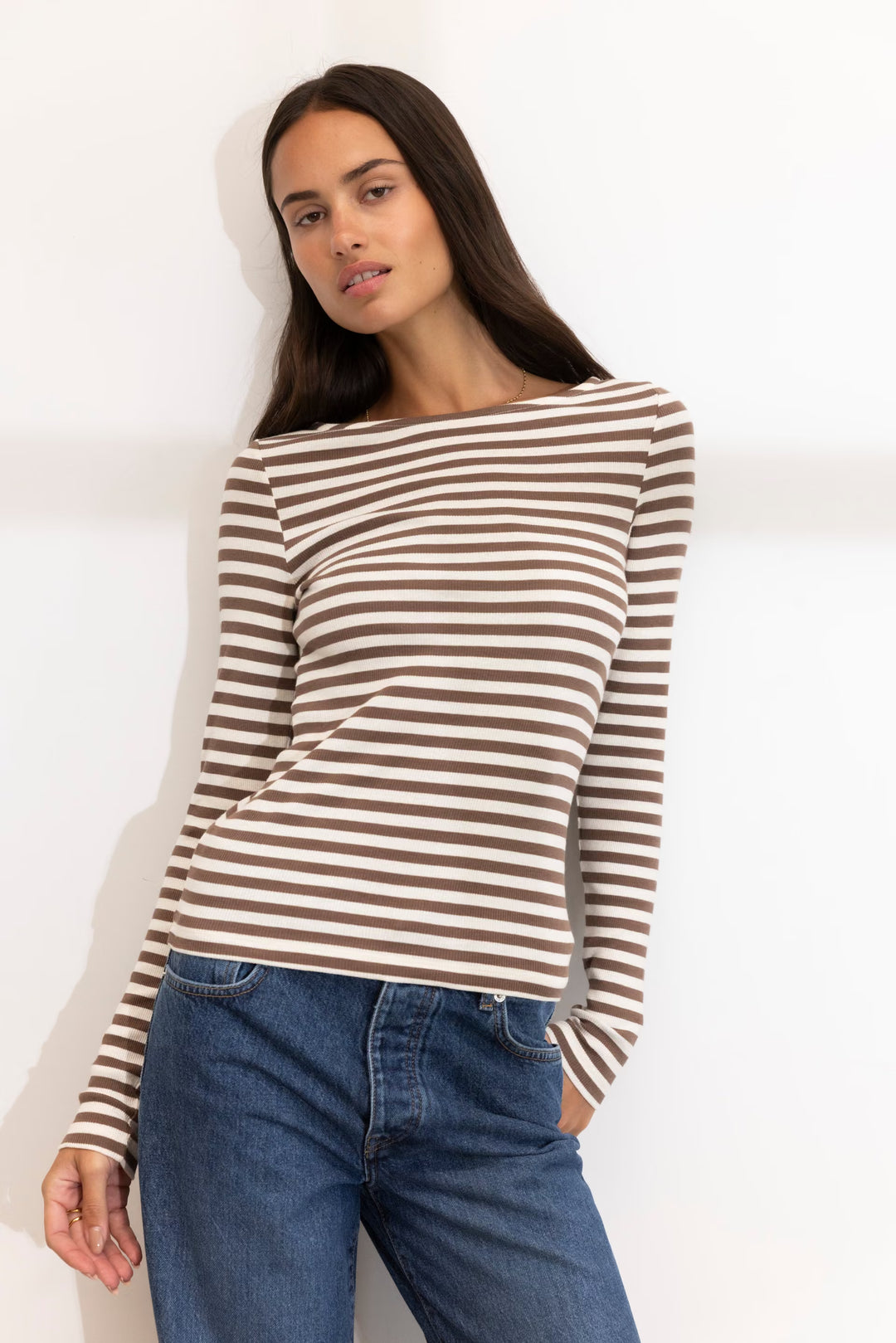 Petronella Rib Boatneck