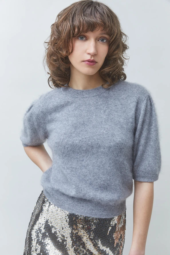 Pull Polov Gris Chine