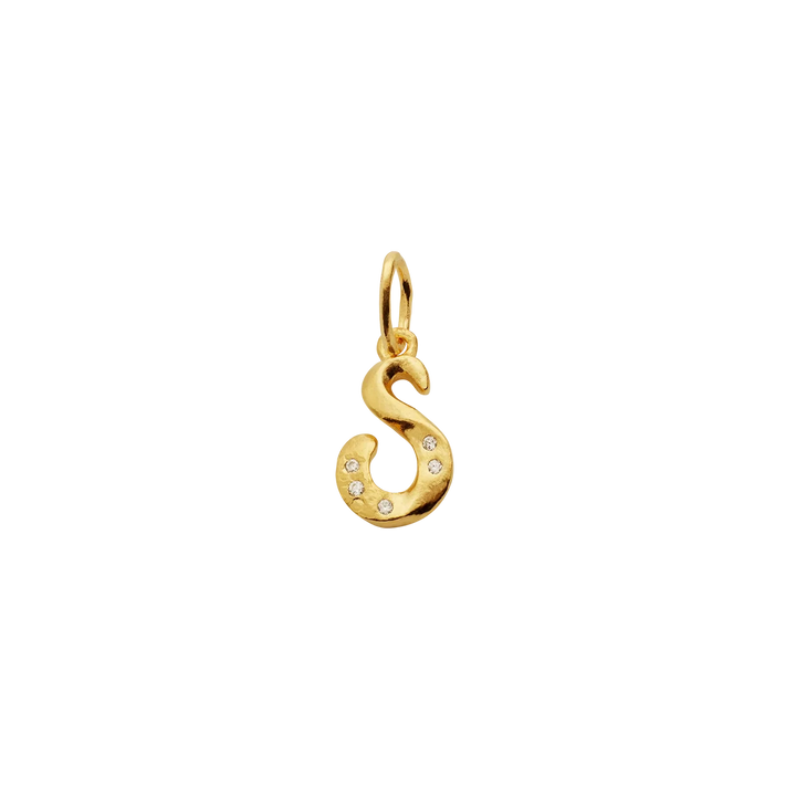 S Alphabet Pendant