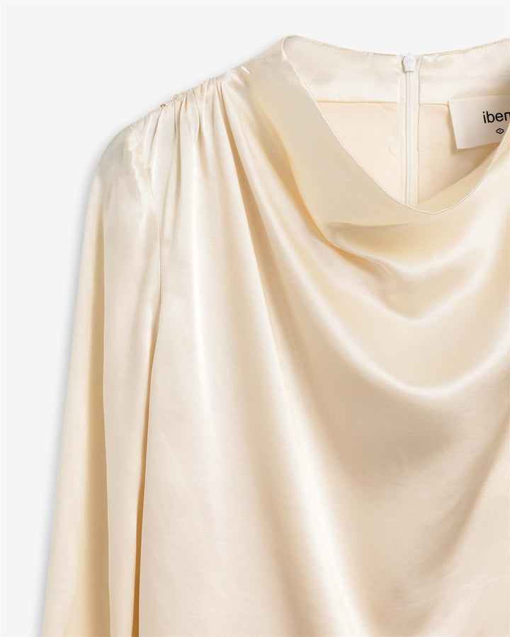 Iben Beverly satin top