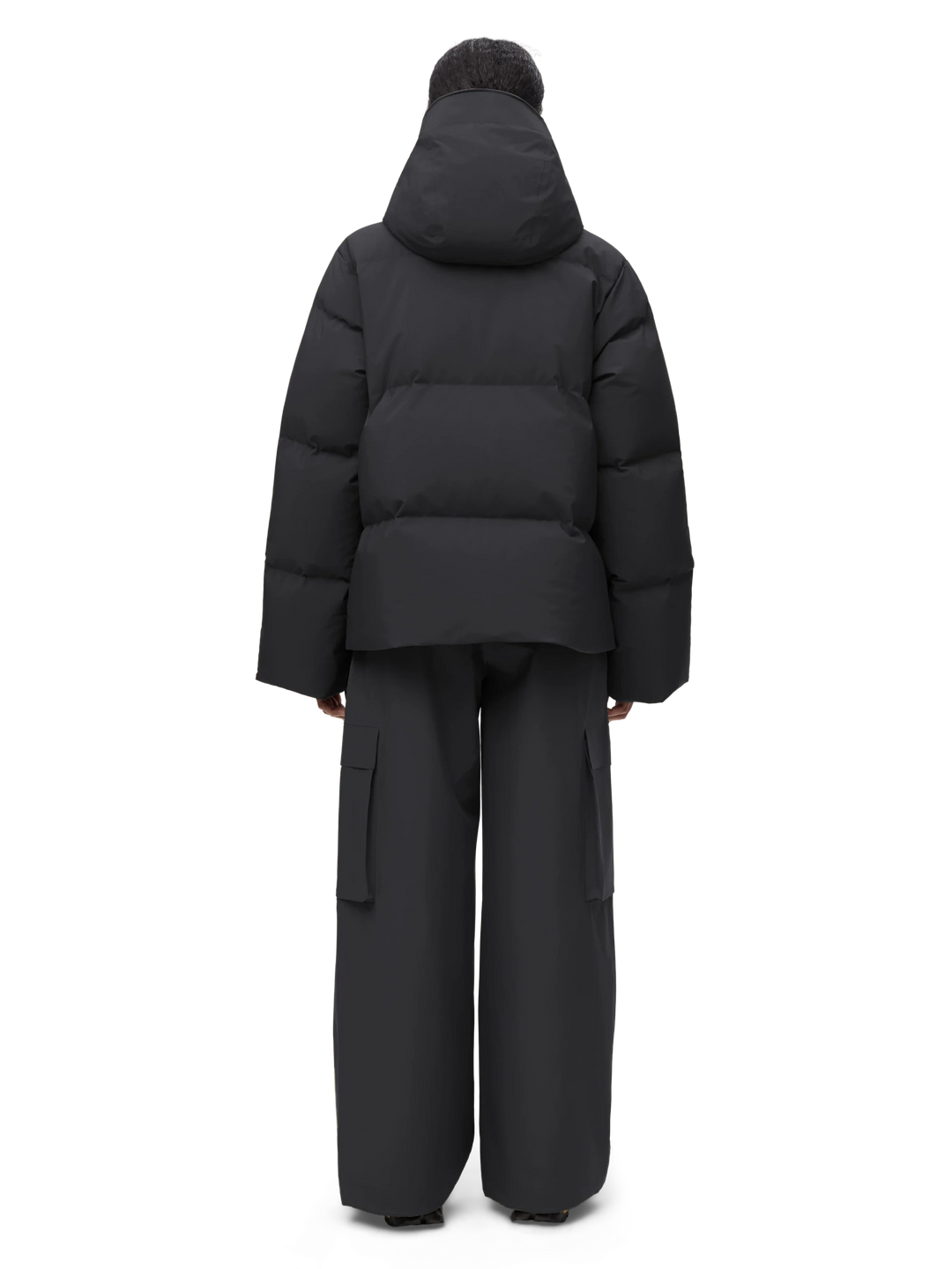 Selje down jacket - Dark Cloud