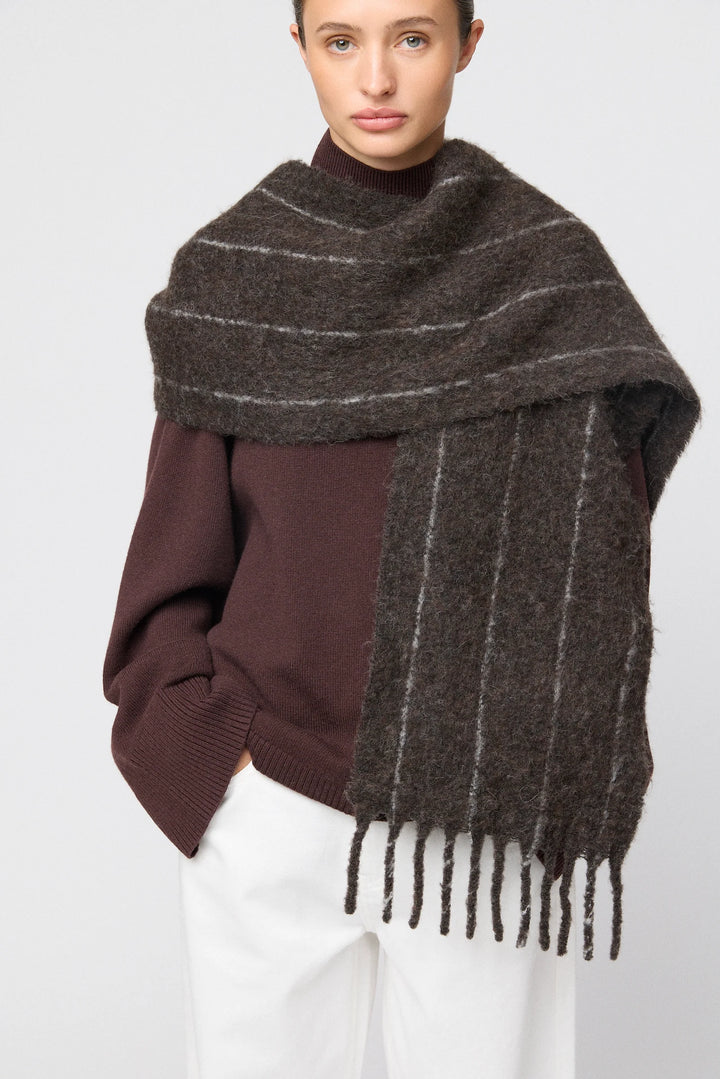 Alpaca Wool Blend Scarf