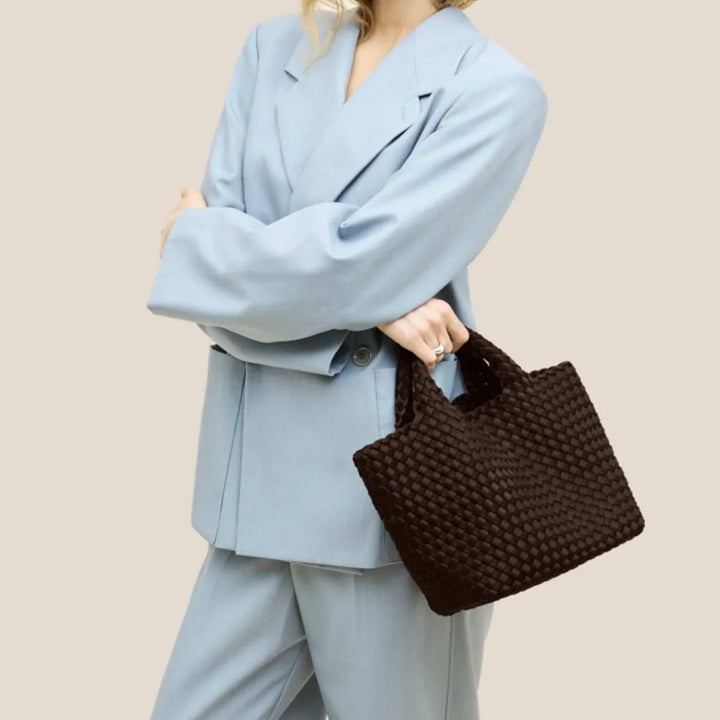 St Barths Small Tote Chocolate