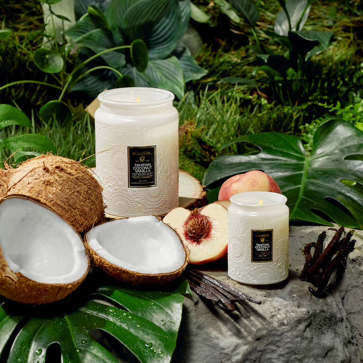 Small Jar Candle Tahitian Coconut Vanilla