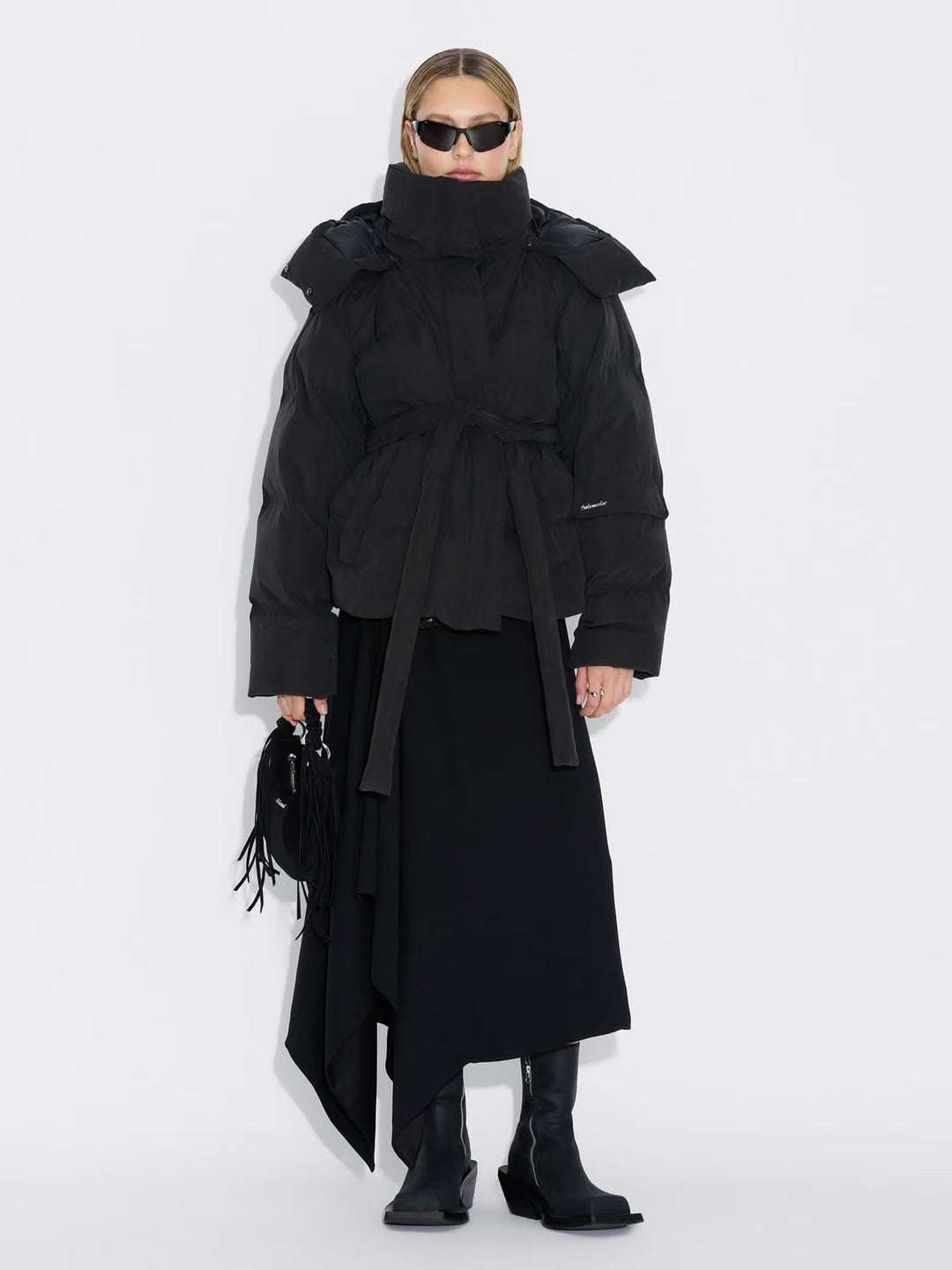 Steilia Brushed Down Jkt Black