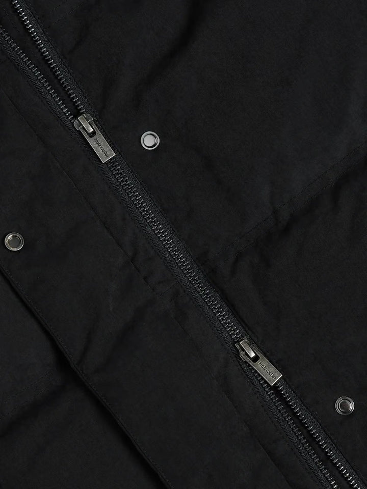 Steilia Brushed Down Coat Black