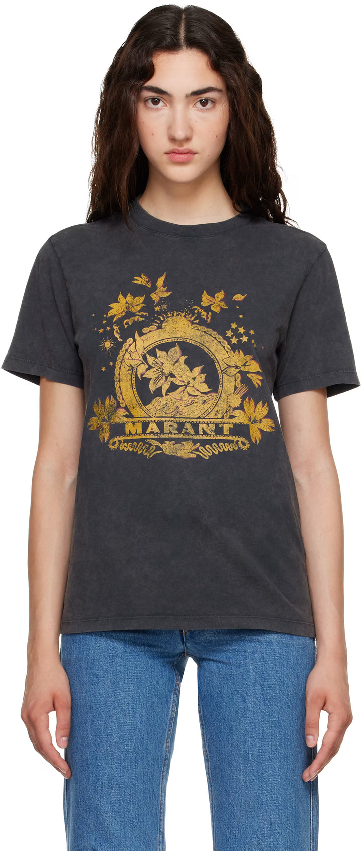Zewel Faded black print