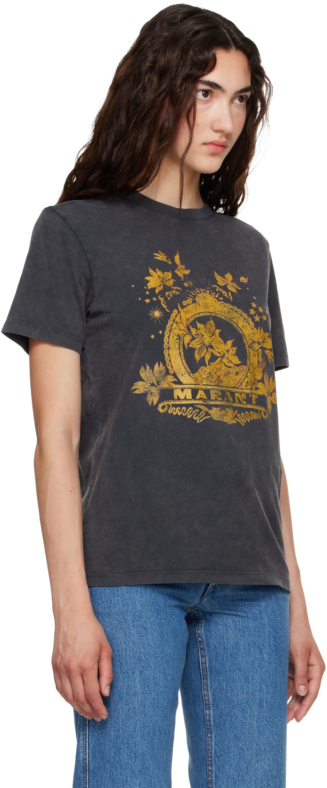 Zewel Faded black print